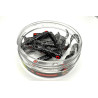 Great Fish GF1 Twister Soft Bait, Fish Scent, Glitter, 10pcs, 49mm