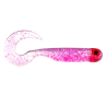 Great Fish GF1 Twister Soft Bait, Fish Scent, Pink, 10pcs