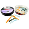 Great Fish GF2 BABY soft bait, shrimp scent, BABY 5, 21pcs 33mm