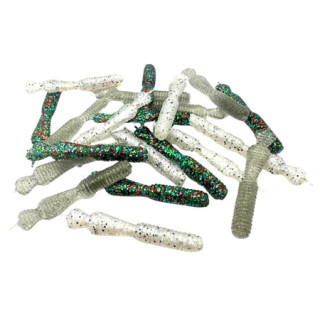 Great Fish GF2 BABY soft bait, shrimp scent, BABY 4, 21pcs 33mm