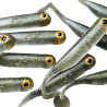 Great Fish GF1 soft bait, fish scent, natural, 10pcs x 1g., 49mm
