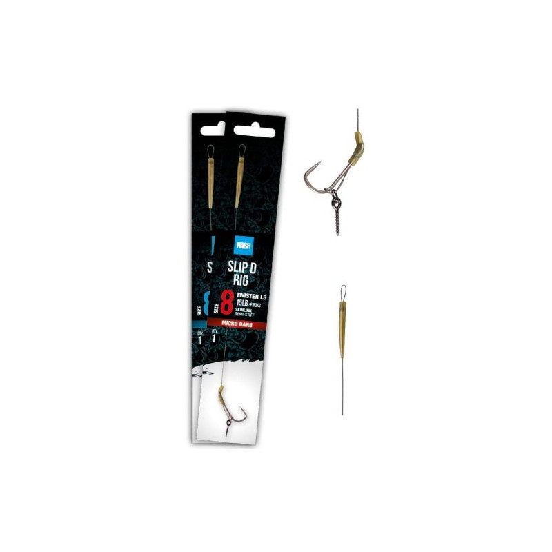 Nash Slip D Rig Size 4 Barbless