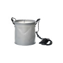 FLAGMAN EVA GRAY WOVEN bucket round dia 18cm FLAGMAN EVA GRAY WOVEN bucket round dia 18cm