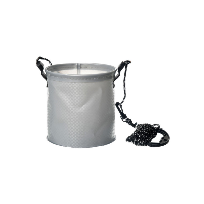 FLAGMAN EVA GRAY WOVEN bucket round dia 18cm