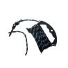 FLAGMAN EVA GRAY WOVEN bucket round dia 18cm