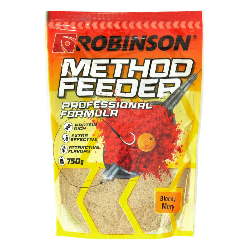 Zanęta Robinson Method Feeder Bloody Mery 750g(10)