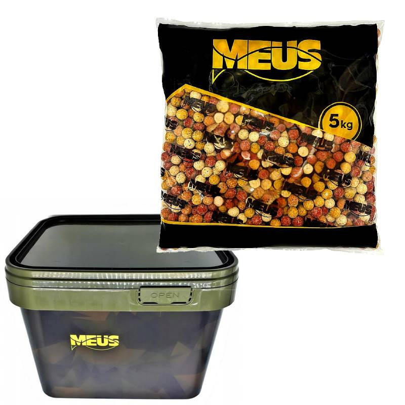 Meus Kulki Zanętowa Focus 18mm Fish Mix 5kg wiaderko