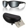 Westin okulary W6 Sport 20 Matte Black--LB Smoke LM Silver Flash AR Blue