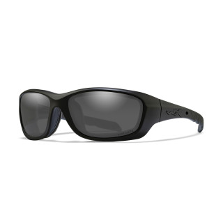 Okulary Wiley X GRAVITY Capt Pol Smoke Grey Matte Black Frame