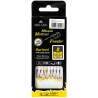 Przypon Method Feeder - Z GUMKĄ - hak z zadziorem nr 8 / plecionka: 0.14mm/10cm - op.8szt.
