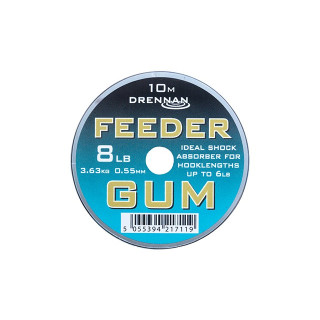 Amortyzator Drennan Feeder GUM 0.55MM 10M 3.6KG 8LB LCFG008