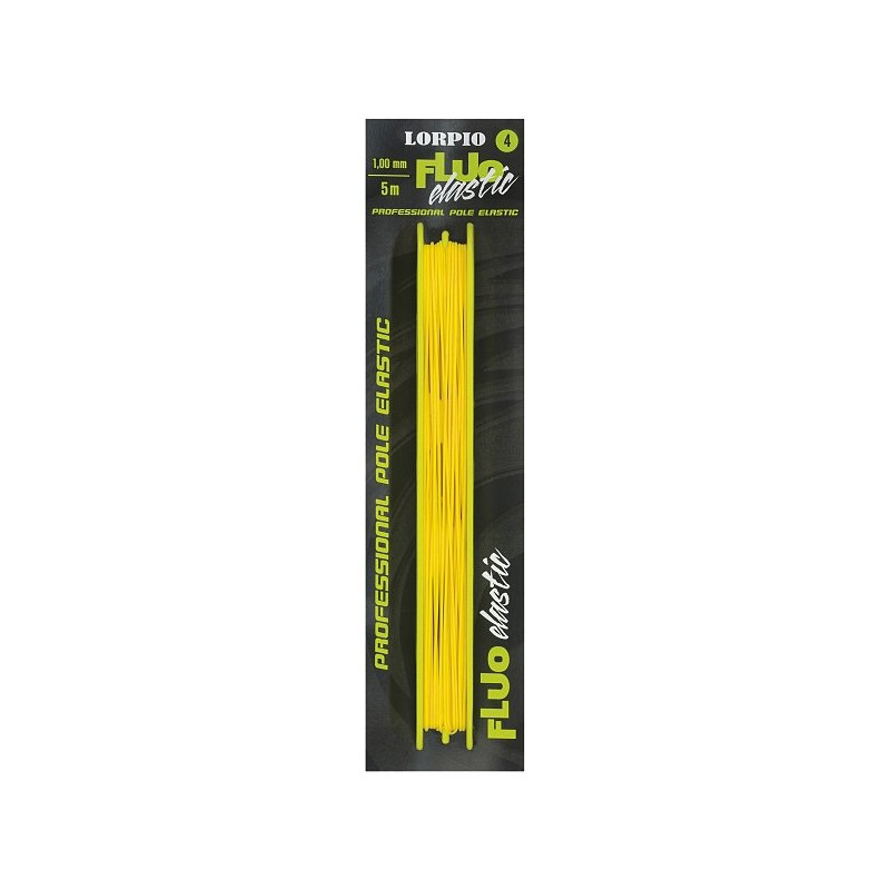 AMORTYZATOR LORPIO FLUO ELASTIC NR.4 1MM 5M ŻÓŁTY 90-001-100