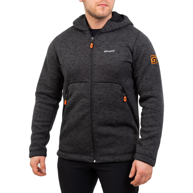 BLUZA z kapturem GRAFF 229-BL-2_2XL BLUZA z kapturem GRAFF 229-BL-2_2XL