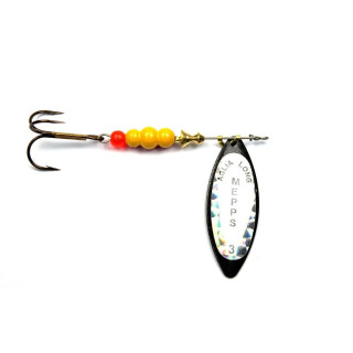 Błystka Mepps Aglia LONG RAINBO CZARNA NR 3