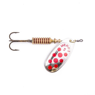 Błystka Mepps Comet DECOREE SREBRNY/CZERW. NR 5