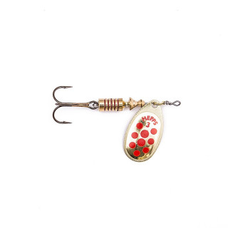 Błystka Mepps Aglia DECOREE ZŁOTA/CZERW. NR 1