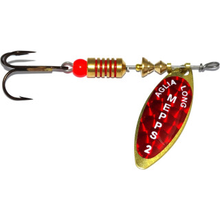 Błystka Mepps Aglia LONG REDBO ZŁOTA NR 3