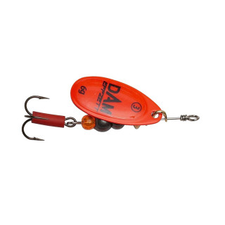 Błystka Obrotowa Dam EFFZETT FLUO SPINNER NR 3 6G RED 60674