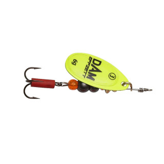 Błystka Obrotowa Dam EFFZETT FLUO SPINNER NR 3 6G YELLOW 60673