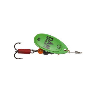 Błystka Obrotowa Dam EFFZETT FLUO SPINNER NR 6 20G GREEN 60699
