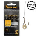 Browning nr 12 Przypon Feeder Method z igłą do kulki brązowy 7,5lbs / 3,5kg Długość: 10cm Browning nr 12 Przypon Feeder Method z igłą do kulki brązowy 7,5lbs / 3,5kg Długość: 10cm