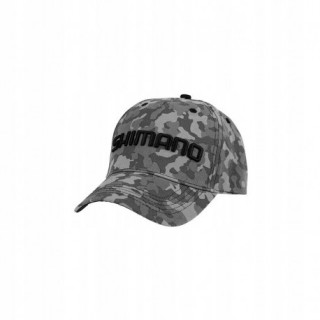 Czapka Z Daszkiem Shimano Grey Camo