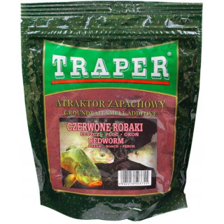 DODATEK ZANĘTOWY TRAPER 250G CZERWONE ROBAKI