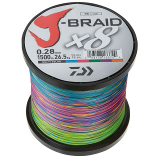 Daiwa J-Braid X8 0.18mm-150m multi c.