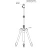 Deeper Tripod do Range Extender