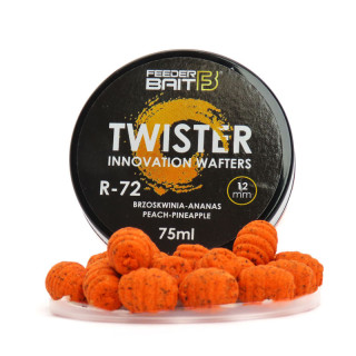 Feeder Bait Twister WAFTERS 12 mm TWISTER R72 - BRZOSKWINIA & ANANAS 75ml