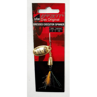 Effzett EXECUTOR DRESSED SPINNER Nr 2 4G SINKING GOLD