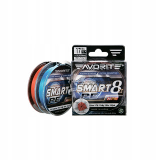 Favorite Smart PE 8x 150м (red orange) Nr 0.5/0.117mm 8lb/4.1kg