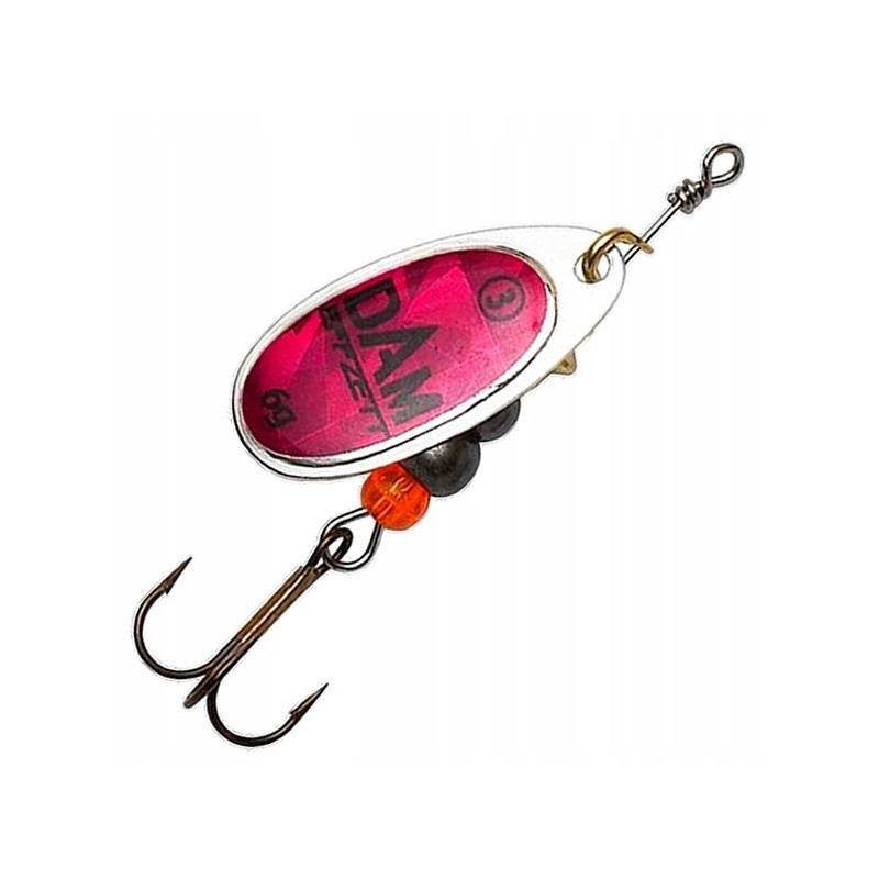 Effzett FLUO SPINNER Nr 5 12G SINKING MAGENTA PRISMA Effzett FLUO SPINNER Nr 5 12G SINKING MAGENTA PRISMA