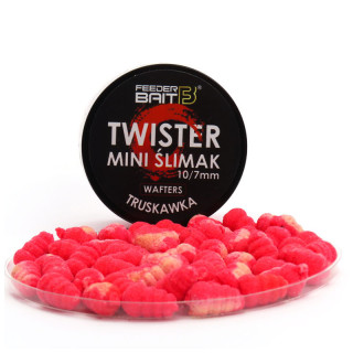 Feeder Bait MINI ŚLIMAK TWISTER WAFTERS 10/7 mm TRUSKAWKA 25ml