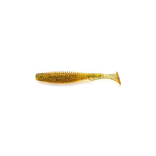 FISHUP U-SHAD 2.5-036 CARMEL/GREEN & BLACK