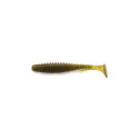 FISHUP U-SHAD 2.5-074 GREEN PUMPKIN SEED FISHUP U-SHAD 2.5-074 GREEN PUMPKIN SEED