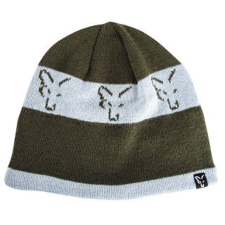 Fox Green / silver beanie