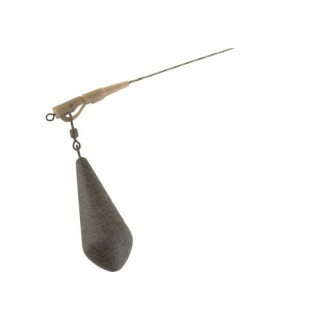 Fox Carp Edges Size 7 lead clip + pegs trans khaki