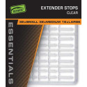Fox Edges Extender Stops x 2 clear Fox Edges Extender Stops x 2 clear