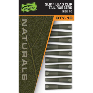 Fox Naturals Sz10 Slik Lead Clip Tail Rubber