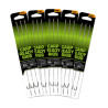 Fox Carp Ready Rigs x 3 - Wide Gape size 6 (20lb)