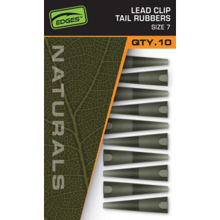 Fox Naturals Size 7 Lead Clips Tail Rubbers