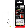 Haczyki Mikado Do METODY 10cm PUSH STOP-haczyk z zadziorem 10/0,23mm 8szt