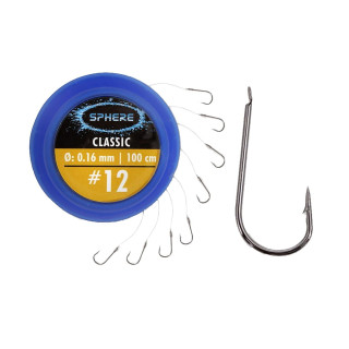 Haczyk Z Przyponem BROWNING SPHERE CLASSIC NR.13 0.16G 0.14MM 2.05KG CZARNY NIKIEL 4793013