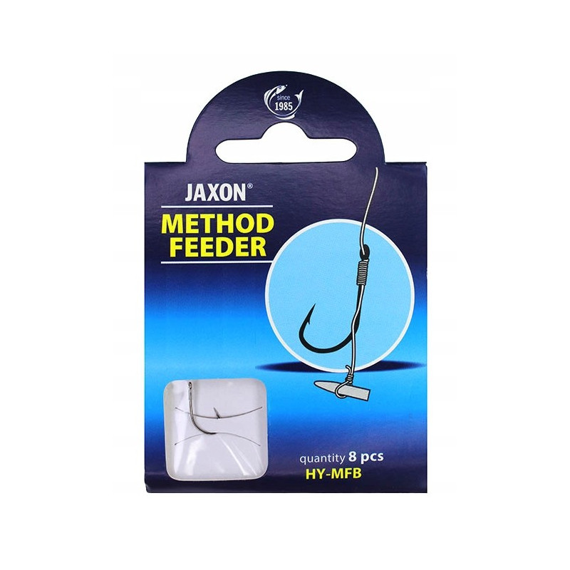 Haczyk Wiązany Jaxon METHOD FEEDER Z PRZYPONEM HY-MFB12 Haczyk Wiązany Jaxon METHOD FEEDER Z PRZYPONEM HY-MFB12