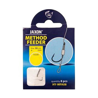Haczyk Wiązany Jaxon METHOD FEEDER Z PRZYPONEM HY-MFA04