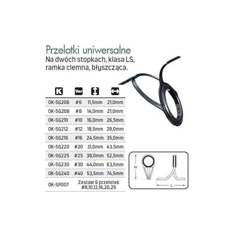 Jaxon Przelotka Uniwersalna NA DWÓCH STOPKACH SIC ZIRCONIA 10 Jaxon Przelotka Uniwersalna NA DWÓCH STOPKACH SIC ZIRCONIA 10