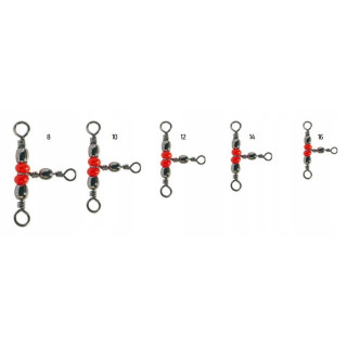 Jaxon KRĘTLIK BARYŁKOWY POTRÓJNY Z KORALIKAMI 14 15kg