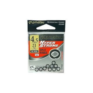Kółka Łącznikowe Kamatsu HYPER STRONG SPLIT RING K-2199 7MM 50KG BLN 580203070