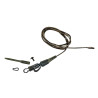 Klips Bezpieczeństwa Z GUMOWYM KORPUSEM PROLOGIC METAL CORE LEADER 80CM 45LB 50149